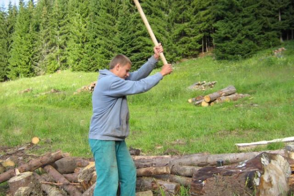 Brigádnická výpomoc - leto 2009