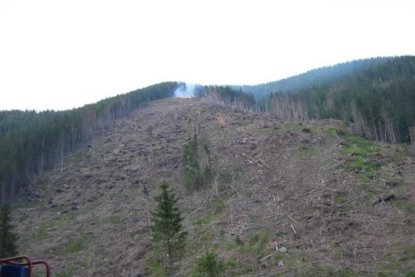 Požiar v Jamnickej doline